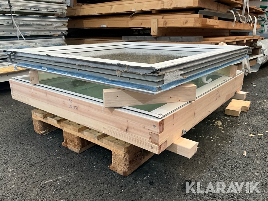 Plastfönster / träfönster 2st