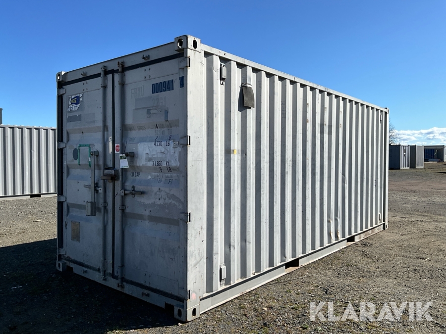 Container isolerad