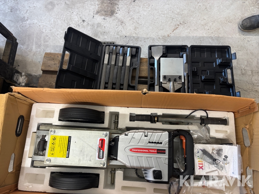 Bilmaskin Xinpu XP-G65BH med tillbehör