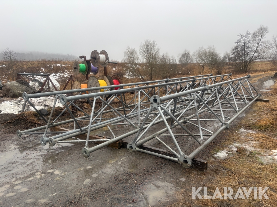 Rörbrygga / Fackverksmast Scanmast S100