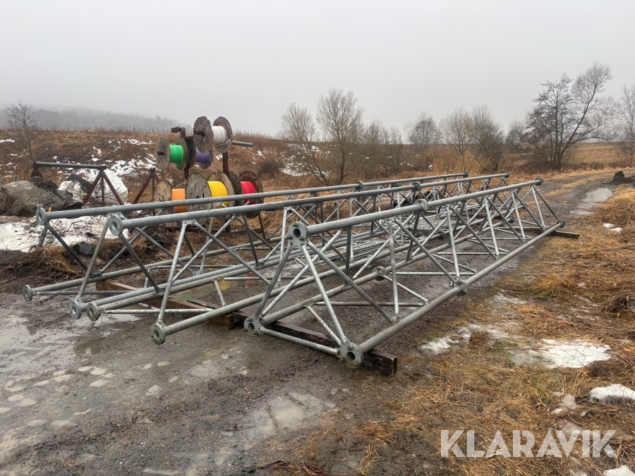 Rörbrygga / Fackverksmast Scanmast S100