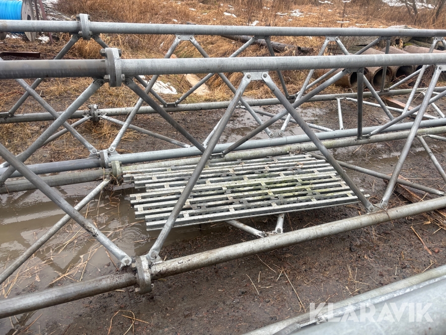 Rörbrygga / Fackverksmast Scanmast S100