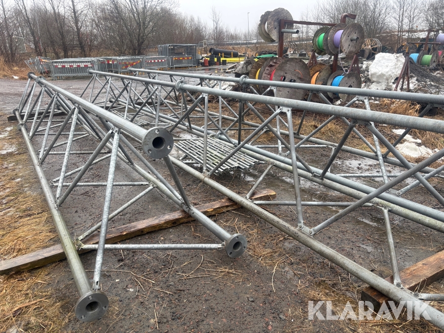 Rörbrygga / Fackverksmast Scanmast S100