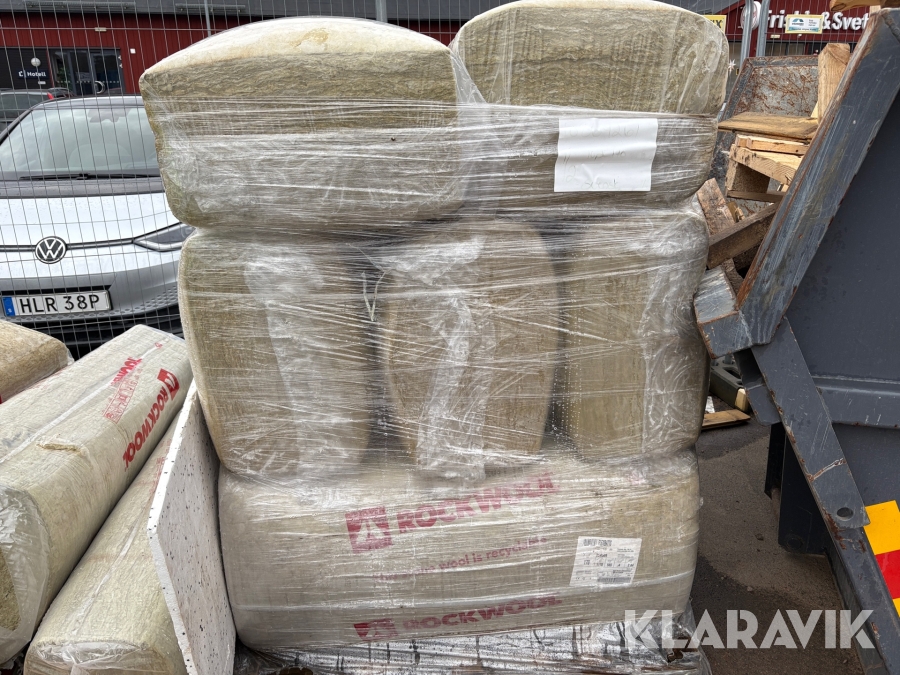 Isolering Rockwool 170+120 mm