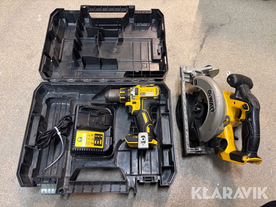 Skruvdragare & Cirkelsåg DeWalt DCD 791 & DCS 391