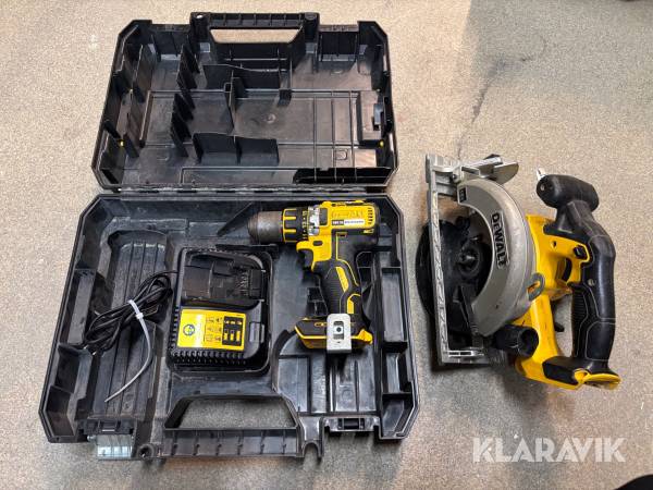 Skruvdragare & Cirkelsåg DeWalt DCD 791 & DCS 391