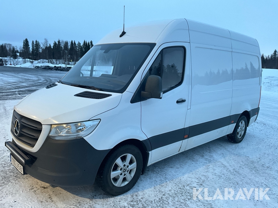 Skåpbil med verkstadsinredning Mercedes-Benz 316 CDI