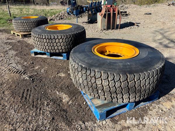 Hjul till hjullastare Bridgestone 20.5R25 4st