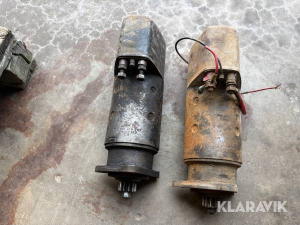 Startmotorer 2 st