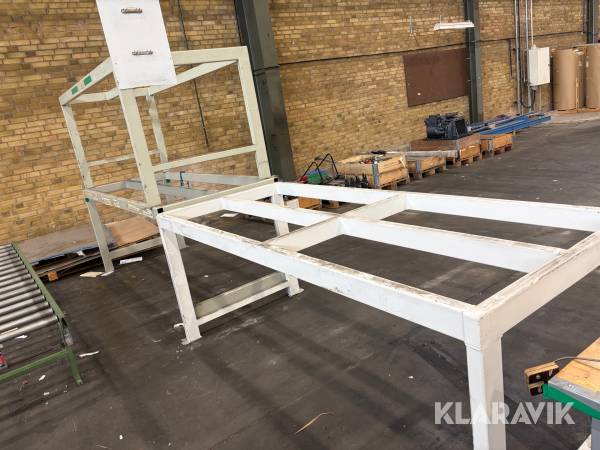 Pallställ/hyllor 3 st