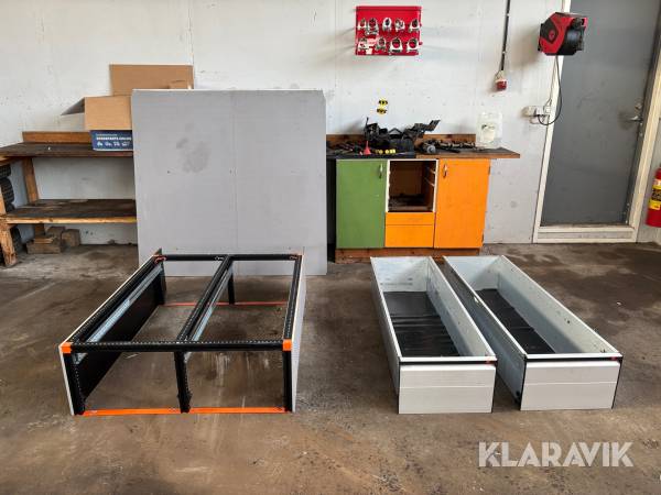 Dubbelgolv till Pickup Work System