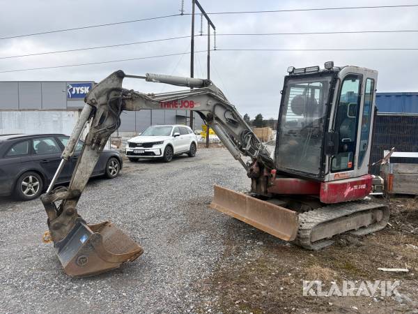 Grävmaskin Take-Job TB138 FR