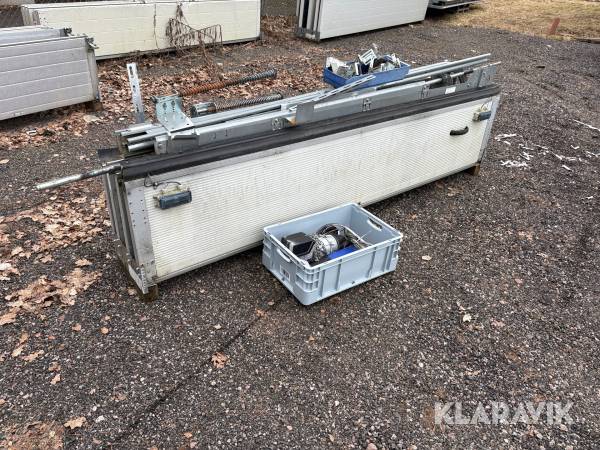 Takskjutport Kone ISO-40 2500x2000