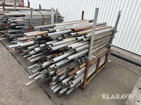 Rör Burton 48mm - Totalt cirka 100st