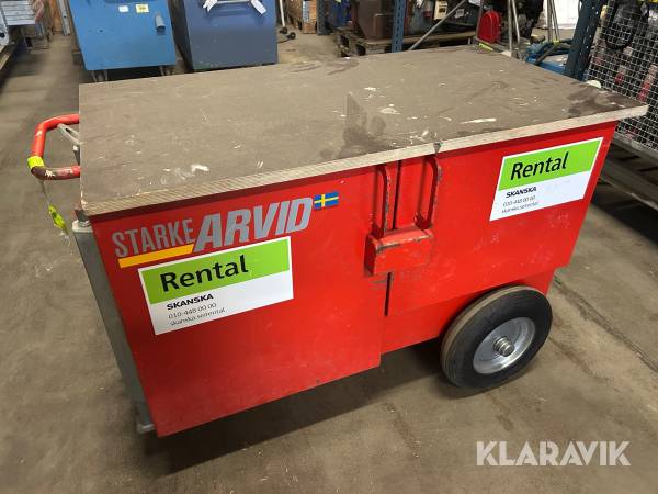 Verktygsvagn Starke Arvid 36300 med bänkskiva