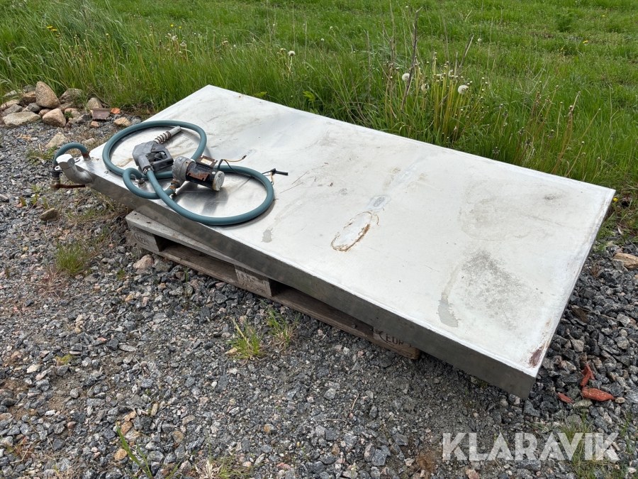Dieseltank rostfri ca 145L