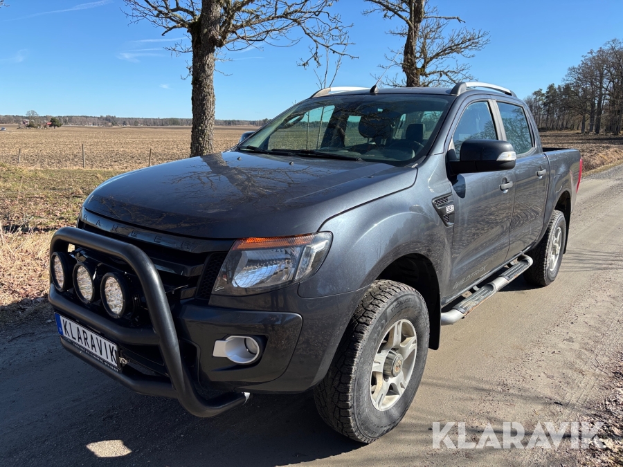 Pickup Ford Ranger dubbelhytt 4x4