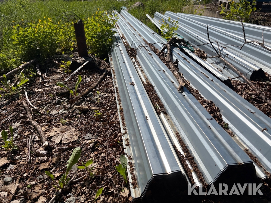 Självbärande plåt 8000x1000mm 11st