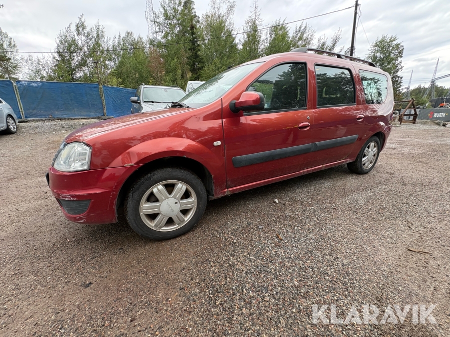 Skåpbil Dacia Logan 7 sits