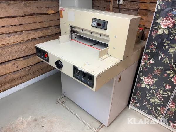 Skärmaskin Ideal 5221 A för papper