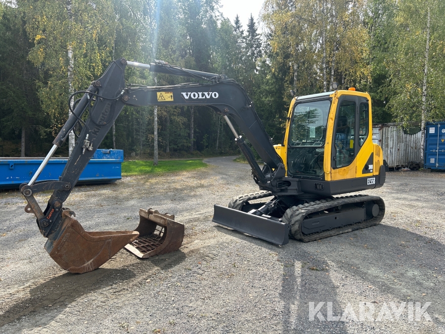Grävmaskin Volvo Ec55 B