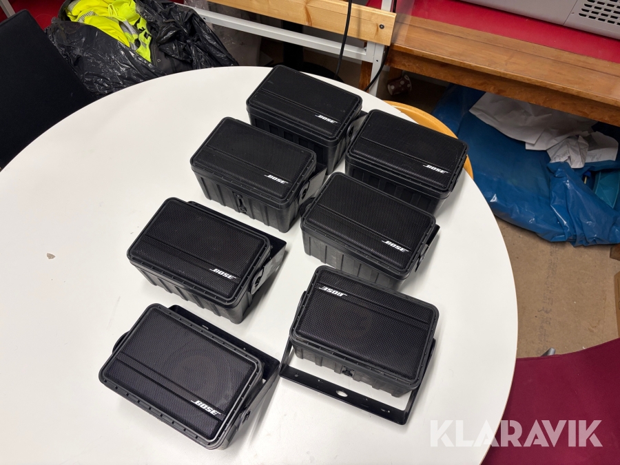 Högtalare 7 st Bose Model 25