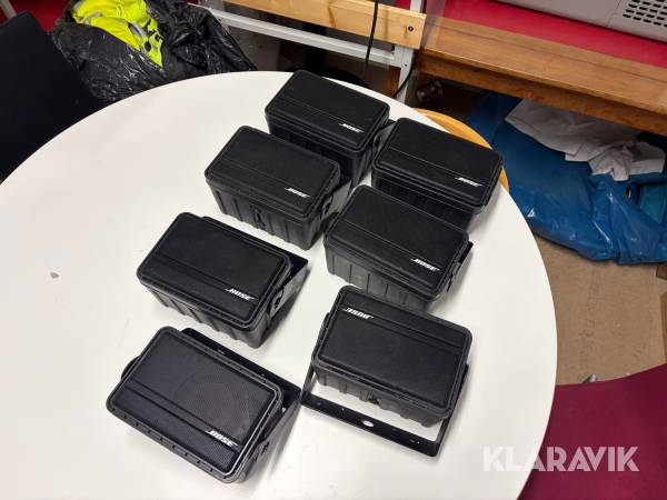 Högtalare 7 st Bose Model 25