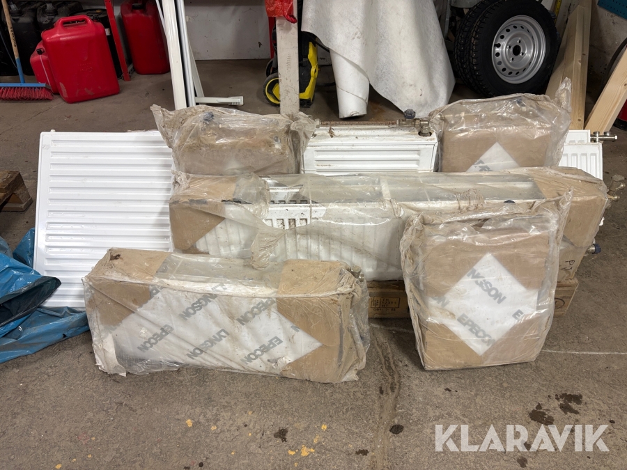 Vattenburna radiatorer 13st