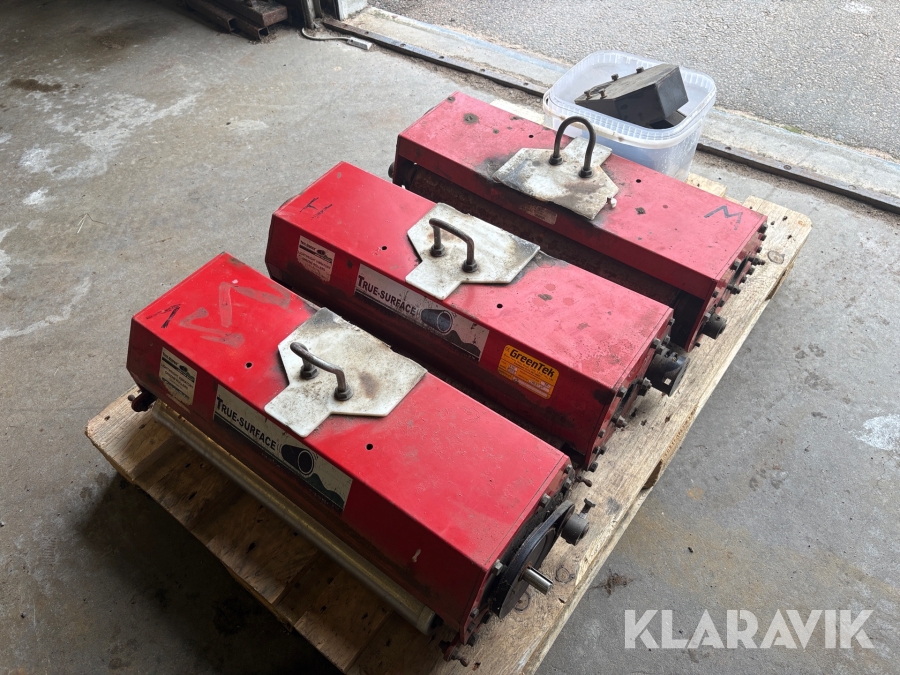 Vibrovältar True-Surface 3st