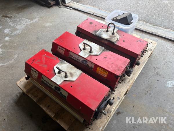 Vibrovältar True-Surface 3st