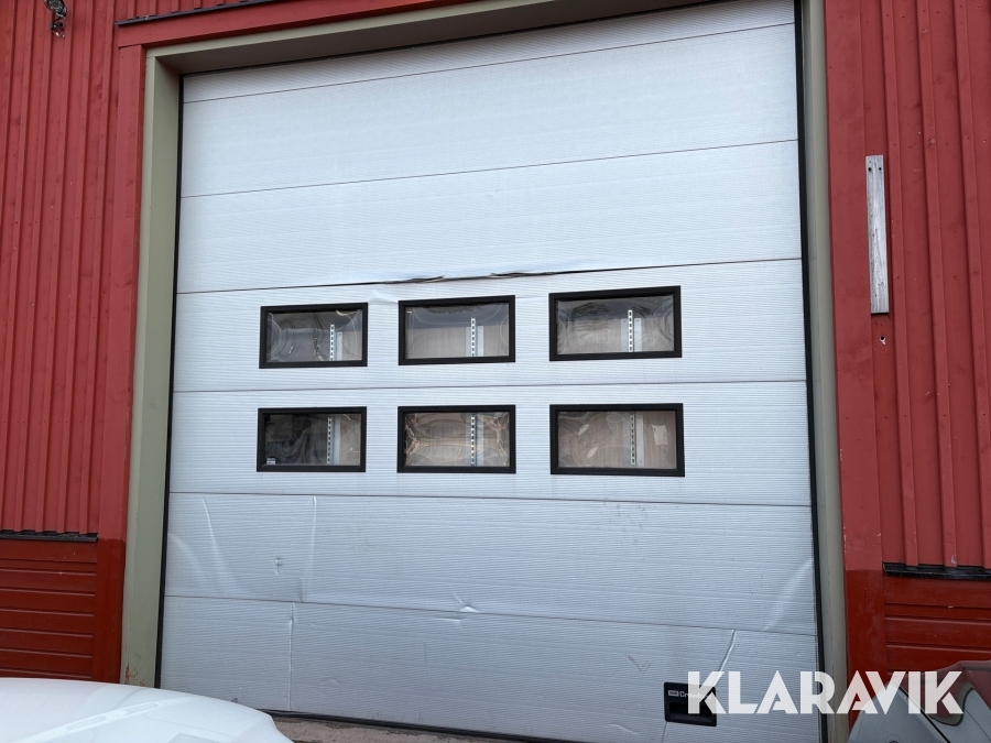 Garageport Crawford 542 elektrisk med fjärrstyrning