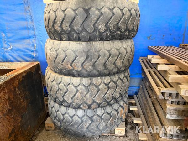 Däck Michelin 17.5R25 XHA 4st
