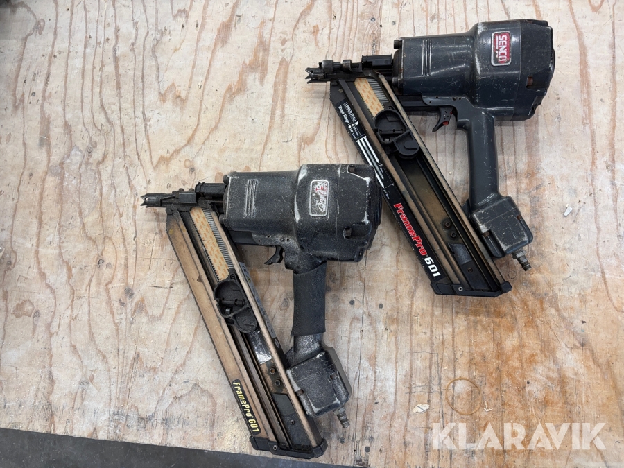 Tryckluftsdriven stomspikpistol Senco FramePro 601. 2st
