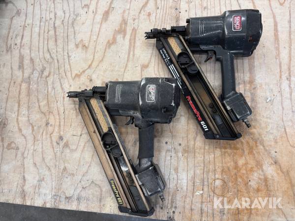 Tryckluftsdriven stomspikpistol Senco FramePro 601. 2st