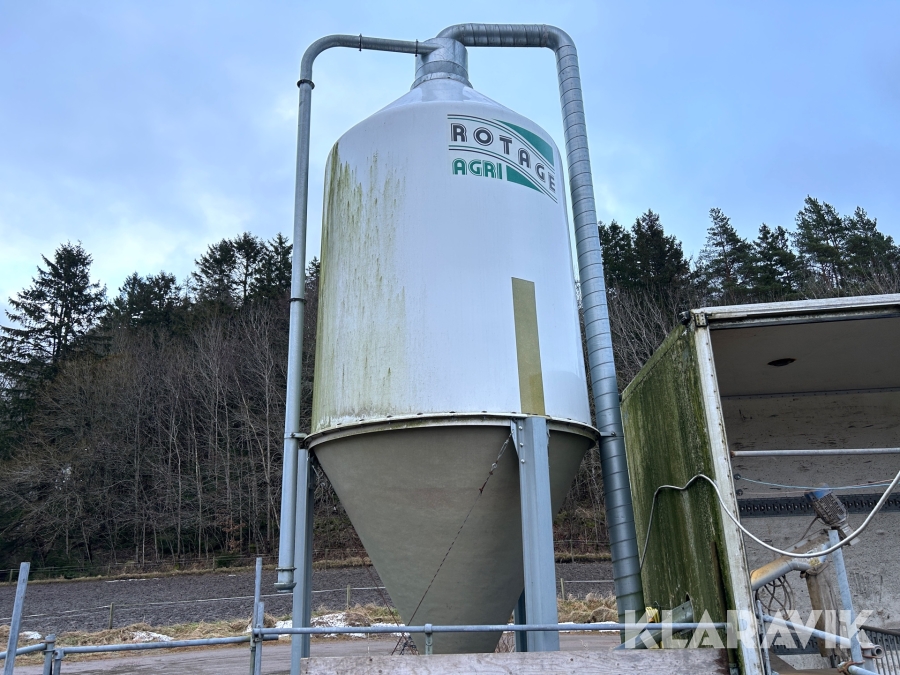 Glasfibersilo Rotage Agri 12m3