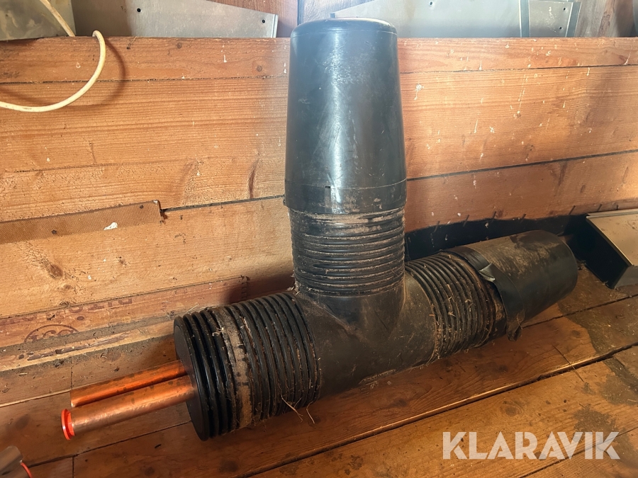 Kulvert T-rör 35mm koppar