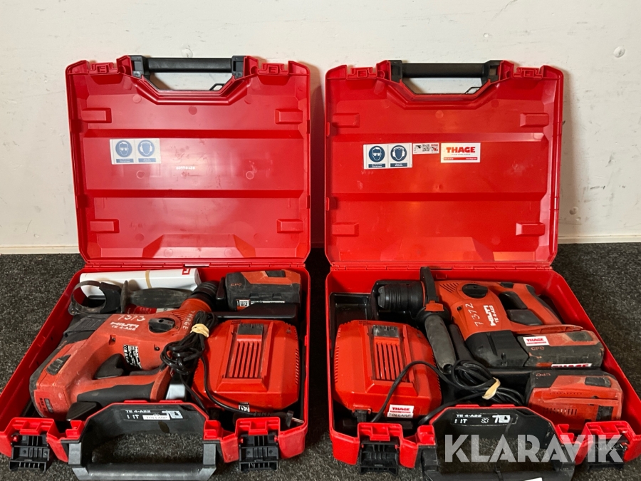 Borrhammare 2st Hilti TE 4-A22