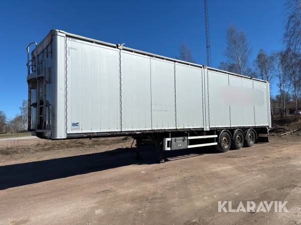 Lastbilssläp Knapen K502 walking floor