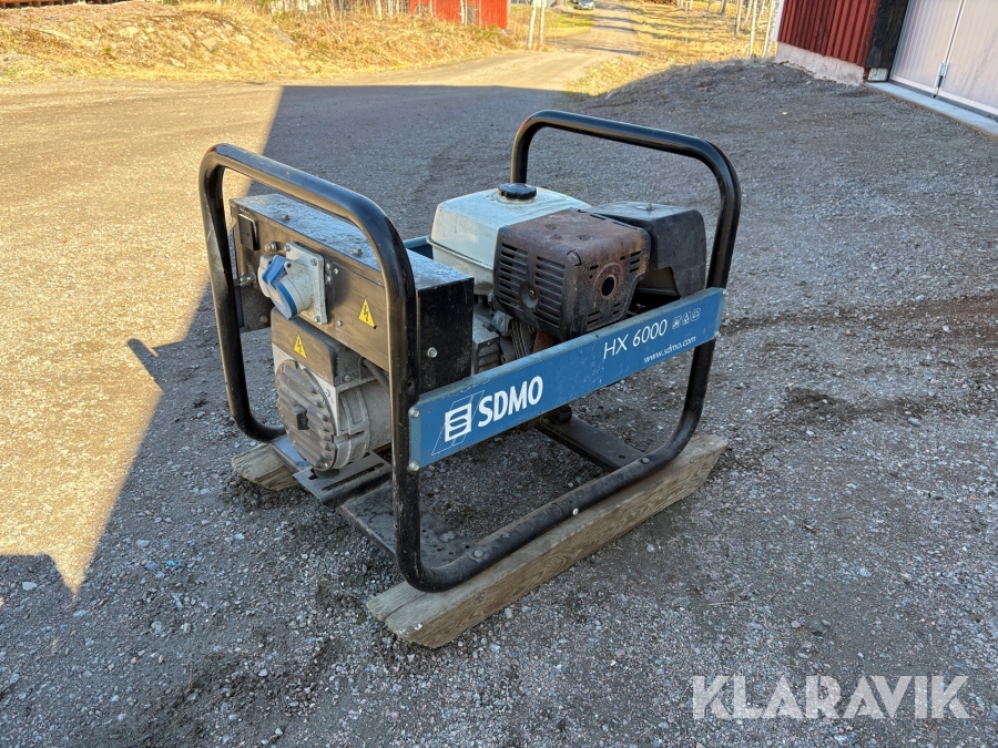 Elverk SDMO HX 6000