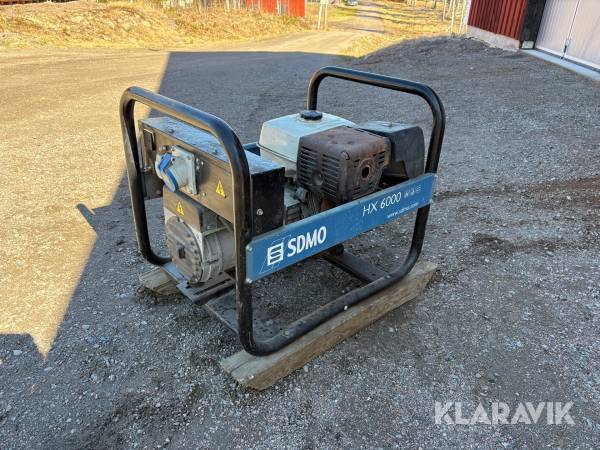 Elverk SDMO HX 6000