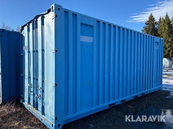 Container 20 fot på lastväxlarram