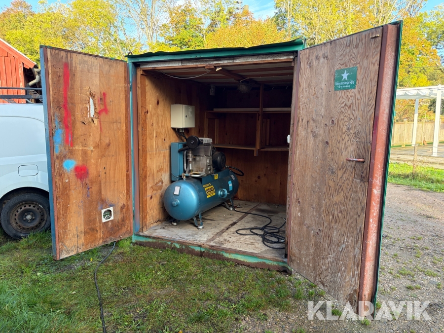 Kompressor i container Huskvarna