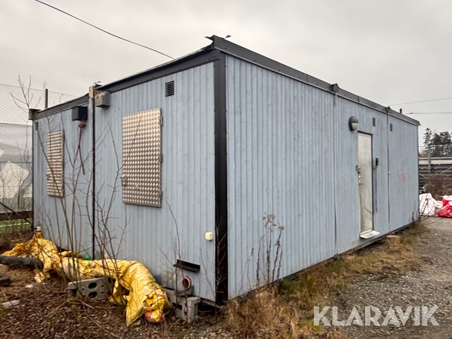 Manskapsbodar med Köksdel 2st