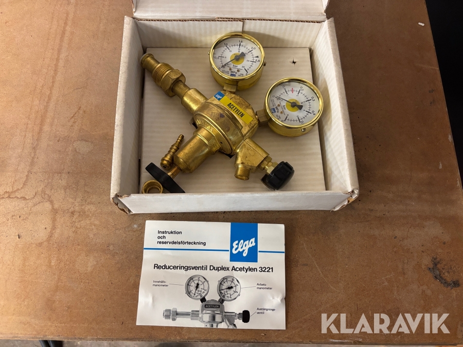 Reduceringsventil Duplex 3221