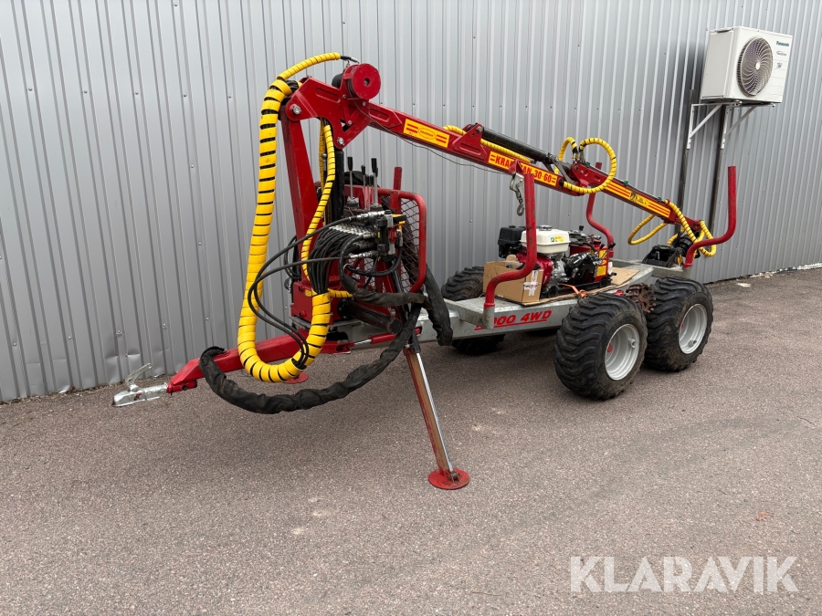 Timmervagn Kranman T1900 4 WD 30-60