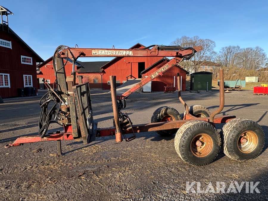 Timmervagn Kesla Oy Patu 480