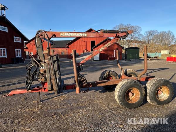 Timmervagn Kesla Oy Patu 480