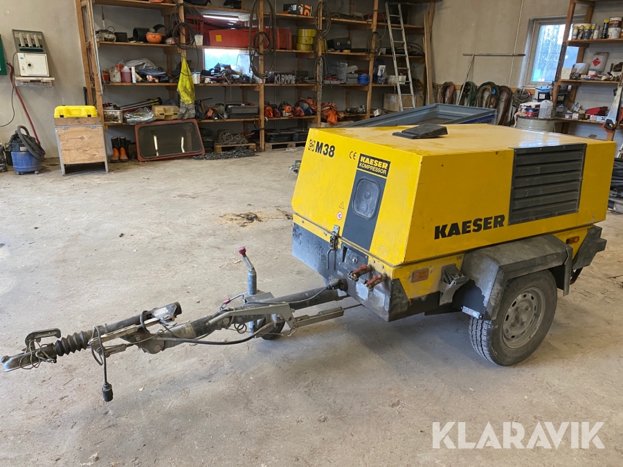 Jordraket Grundomat P-servo Kaeser m38 med kompressor 