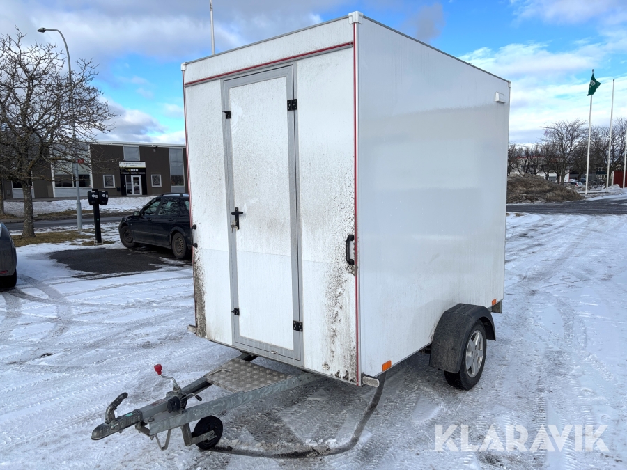 Försäljningsvagn Tomplan DYT75 Knott personbilssläp