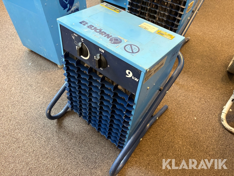 Varmluftsfläkt El-Björn VF 9B